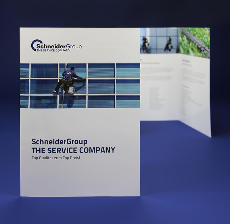 Schneider Group Faltblatt